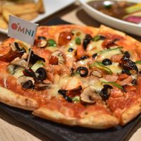 OmniMeat Pizza at Soleil Hibiya Okuroji in Tokyo