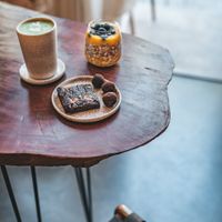 Yummy #vegan #vegetarian at Bali Wood Café in Vilnius