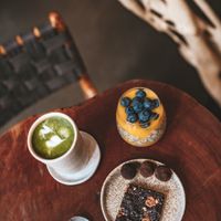 Yummy #vegan #vegetarian at Bali Wood Café in Vilnius