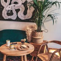 Yummy #vegan #vegetarian at Bali Wood Café in Vilnius