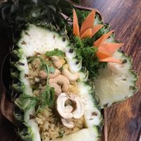 Pineapple fried rice  at Shamballa Vegetarian Restaurant Lounge & Cafe in Ho Chi Minh City