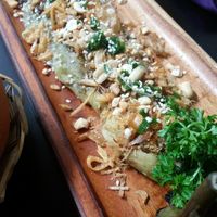 Roasted Aubergine (close up) at Shamballa Vegetarian Restaurant Lounge & Cafe in Ho Chi Minh City