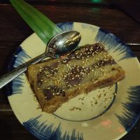 Banana cake at Shamballa Vegetarian Restaurant Lounge & Cafe in Ho Chi Minh City
