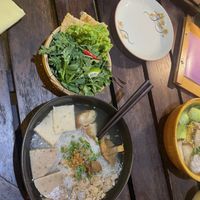   at Shamballa Vegetarian Restaurant Lounge & Cafe in Ho Chi Minh City