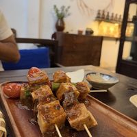 Tofu skewers  at Shamballa Vegetarian Restaurant Lounge & Cafe in Ho Chi Minh City
