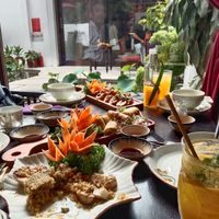 Garden  at Shamballa Vegetarian Restaurant Lounge & Cafe in Ho Chi Minh City