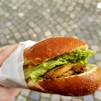 Planted Chicken sandwich (temporary) at Brezelkönig - Unterführung Ost in St Gallen