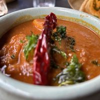 Aubergine kari  at Hoppers - King's Cross  in North London