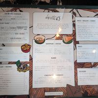 Main menu - June 2024 at Hoppers - King's Cross  in North London