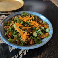 Vegetable Kotthu at Hoppers - King's Cross  in North London