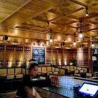 Interior dining room at Hoppers - King's Cross  in North London