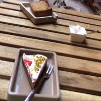 Vegan cakes. at UNO Caffé Olistico in Bologna