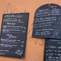 Menu 5th June 2022  at UNO Caffé Olistico in Bologna