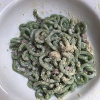 Spinach Gramigna  at UNO Caffé Olistico in Bologna