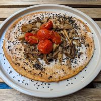 Lentil crêpe at UNO Caffé Olistico in Bologna