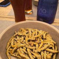 Pasta alla canapa con ragù di soia at UNO Caffé Olistico in Bologna
