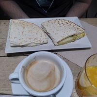 Piadina at UNO Caffé Olistico in Bologna