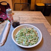 Carbonara at UNO Caffé Olistico in Bologna