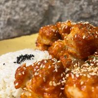 Korean fried tofu 🤤🤤🤤 at Ondo Korean Kitchen in Porto