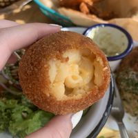 mac n cheese ball at SYTO in Gdynia