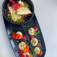 Nachtisch süßes Trio (Vegan) at Bellevue in Stuttgart