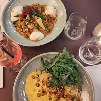 Paella und Carbonara at Bellevue in Stuttgart