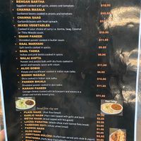 Menu  at Tasty in Kent