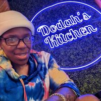 Me at Dodah's Kitchen in Baltimore