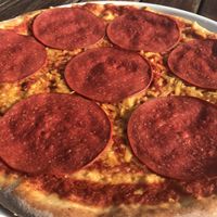 Vegane Pizza Salami at Vapiano in Ulm