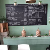 Le menu at Fronteira Gastrobar Tapas Wines Gins in Valenca