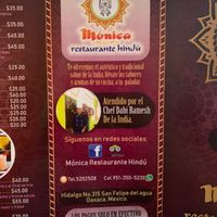 The chef is friendly and accommodating  at Mónica Restaurant Hindú in Oaxaca