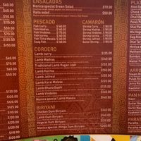 Vegetal dum botita is vegan  at Mónica Restaurant Hindú in Oaxaca