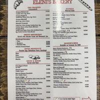 Just a few vegan options   at Eleni's Bakery in Kingston
