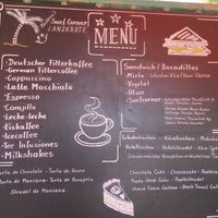 Menu  at Surf Corner Veggie Tapas Cafe in Lanzarote