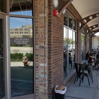 Entrance & outdoor seating. Next door to Once Upon a Bagel. at Madame Zuzu's in Highland Park