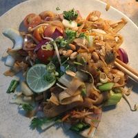 “pad thai”, more like stir fry with veggies and tofu  at Coconut Curry in Vienna