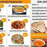 soya masala is also vegan at Golden Bird in Ostrava