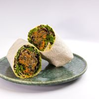 Vegan wrap #Veganuary at Mourapão  in Vilamoura