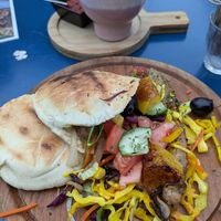 Vegan köfte at De Serre van Cleopatra in Wageningen