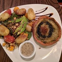 Beetroot tart at Old Plough in Seaford