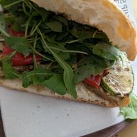 Inside of the panini at Pitti Express in Florence