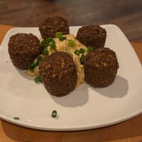 Falafel at ethos Greek Bistro in Wilton Manors