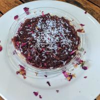 Cheesecake at Hippocrates Healthy Eatery in Randwick