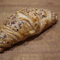 Vegan croissant at Brotzeit in Barcelona