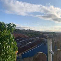 Terrace view!  at Karibu Vegan Bar & Kitchen in Stroud