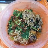 Kolo mee with bak chor (or can choose char siew) at FZ Vegetarian 风竹 in East Singapore