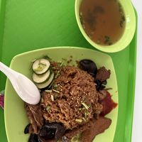 Yam rice   at FZ Vegetarian 风竹 in East Singapore