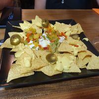 Nachos at Cerveceria La Raposa in Oviedo
