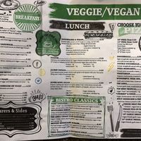 Perfect place to visit, full vegan menu 👍🏻 at Anna's Cafe-Bar-Convenience in Weir