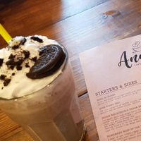 Oreo milkshake at Anna's Cafe-Bar-Convenience in Weir